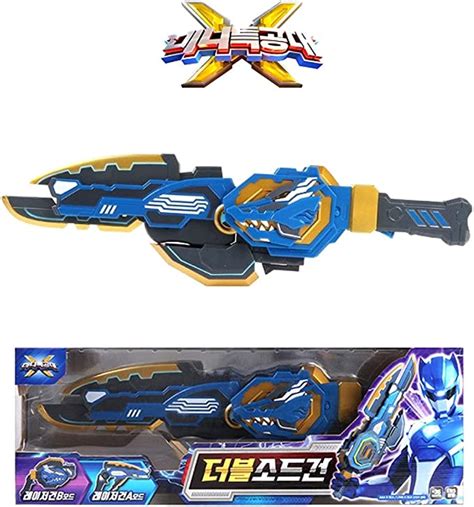 Mini Force Miniforce X Trans Weapon Double Sword Gun Transformable 2