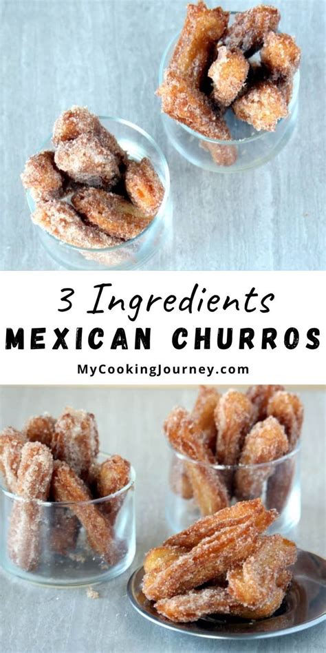 Mexican Churros With 3 Ingredients Cinco De Mayo Special Dessert