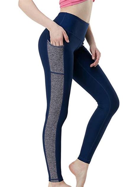 comfy sports leggings trouser pants with pocket for women jogger yoga leggings pocket fitness