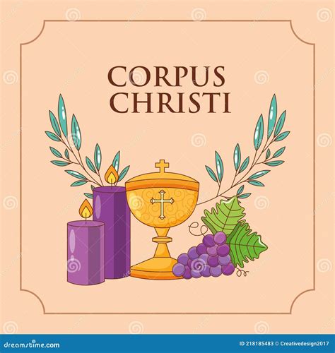 Corpus Christi Illustration Stock Vector - Illustration of ceremony
