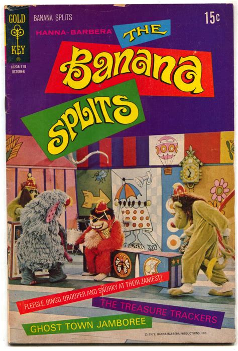 The Banana Splits 8 1971 Gold Key Comics Hanna Barbera Vg 1971 Comic Dta Collectibles