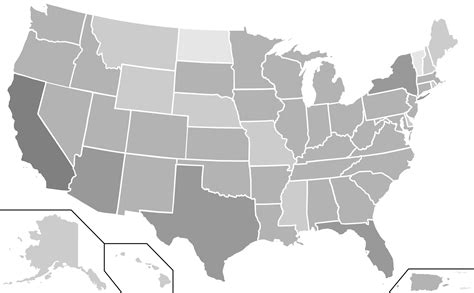 Editable Us Map With States United States Map