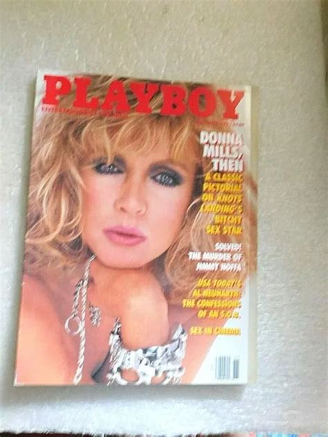 Playboy Magazine November Donna Mills Excellent D Picclick