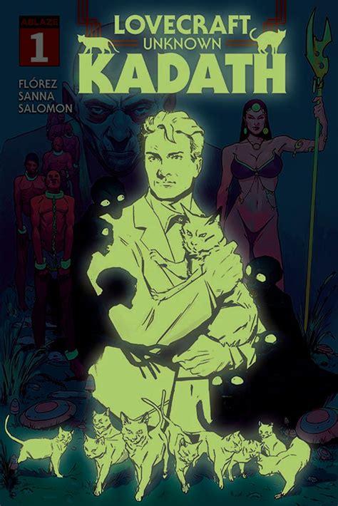 Lovecraft Unknown Kadath Cover J Incentive Salomon Glow In The Dark Westfield Comics