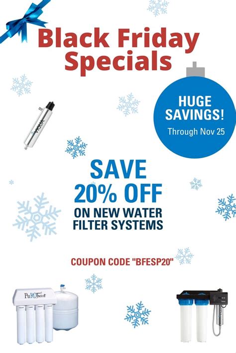 This Big Discount Only Happens Once Each Year20 Off All New Water