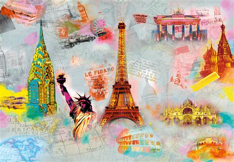 Maybe you would like to learn more about one of these? AROUND THE WORLD Wall Mural | Buy at EuroPosters