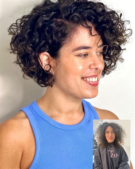 16 Stunning Rezo Cut Ideas To Show Your Curl Stylist Short Curly Hairstyles For Women Bob
