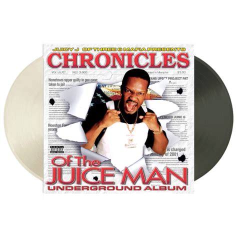 Juicy J Chronicles Of The Juice Man Colored Vinyl 2xlp