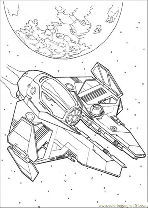 Let's get ready to travel to the world of space and aliens with this collection of star wars coloring sheets to print. Coloring Pages Star Wars Ship 8 (Cartoons > Star Wars) - free printable coloring page online