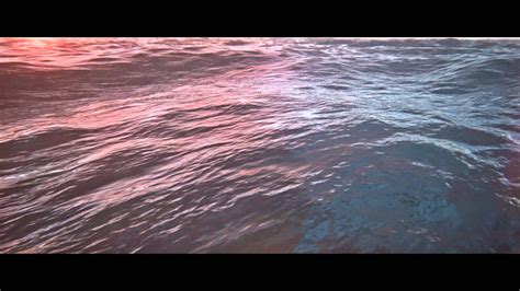 Ocean Wave Loop 3d Render Youtube