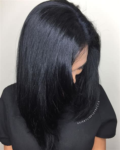 Blue Black Hair How To Get It Right Blue Black Hair Blue Black Hair Color Black Hair Dye