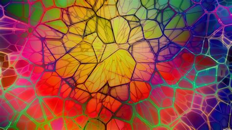 Texture Pattern Fractal Decorative Digital Colorful Graphic