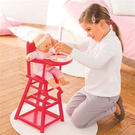 Corolle Cherry High Chair For 14 17 Inch Baby Doll Doll Accessories