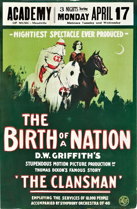 El Nacimiento De Una Nación The Birth Of A Nation 1915 Crtelesmix