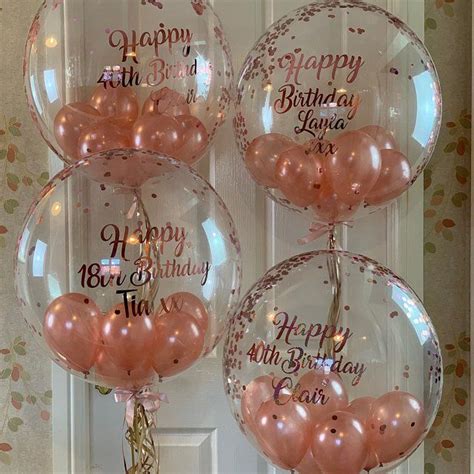 Personalised Balloons And Ts By Balloonzest On Etsy Birthday Balloons Birthday Balloon