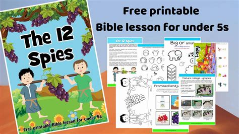 I hope you enjoyed this funny video! The 12 spies and the promised land - Free Bible lesson for ...