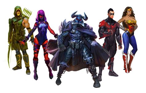 Injustice Gods Among Us Concept Art And Characters