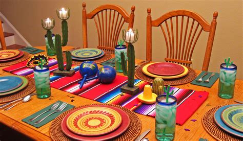 Mexican Centerpiece And Dinner Party Decorations