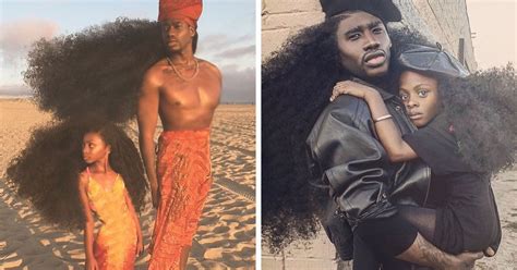 Father And Daughter Duo Takes Over The Internet With Their Natural Hairdos 9gag