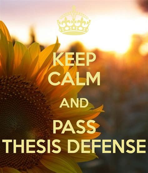 Successful Thesis Defense Quotes Thesis Title Ideas For College