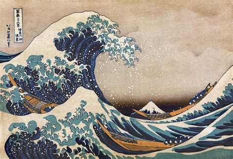 The Great Wave Off Kanagawa Painting By Katsushika Hokusai