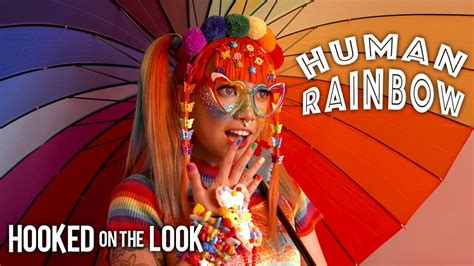 Meet The Rainbow Lady Hooked On The Look Gentnews