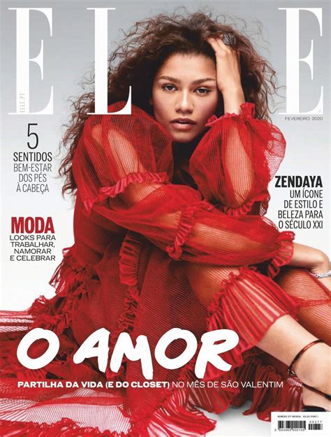 Capa Revista Elle 1 Fevereiro 2020 Capasjornaispt