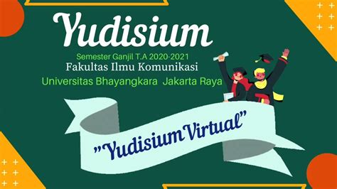 Yudisium Sarjana Ilmu Komunikasi Semester Ganjil Ta 20202021 Youtube