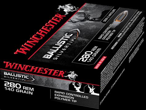 Winchester Ballistic Silvertip 280 Remington 140 Grain Fragmenting