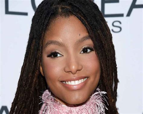 i don t pay attention to negativity halle bailey on her little mermaid casting backlash