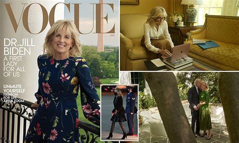 Jill Biden Gets The Vogue Cover Treatment Daily Mail Online