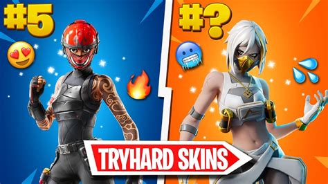 Most TRYHARD Skins In Fortnite Chapter Season YouTube