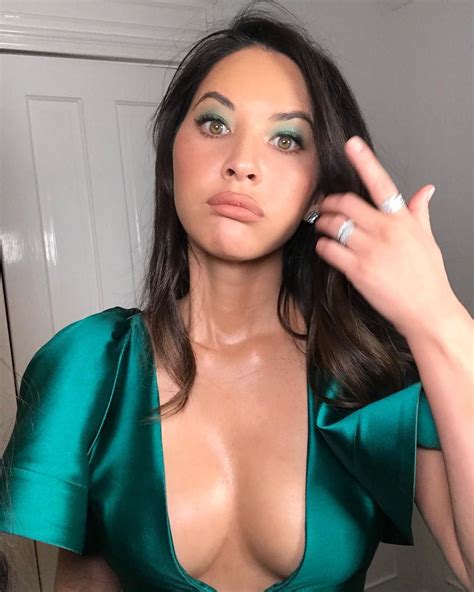 Olivia Munn Posted A Series Of Revealing Photos On Instagram Tuesday Jokingly Calling The Glam