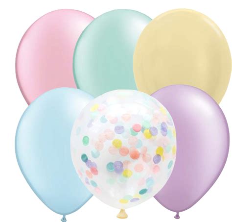 Pastel Balloons Png Clipart Large Size Png Image Pikpng