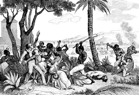 Through the struggle, the haitian. Haitian Revolution, Insurrection, 1791 Photograph by Science Source
