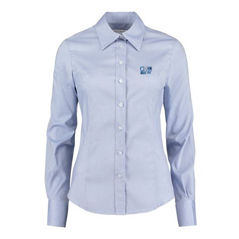 Imprint Co Uk Kustom Kit Women S Corporate Oxford Shirt Long Sleeve