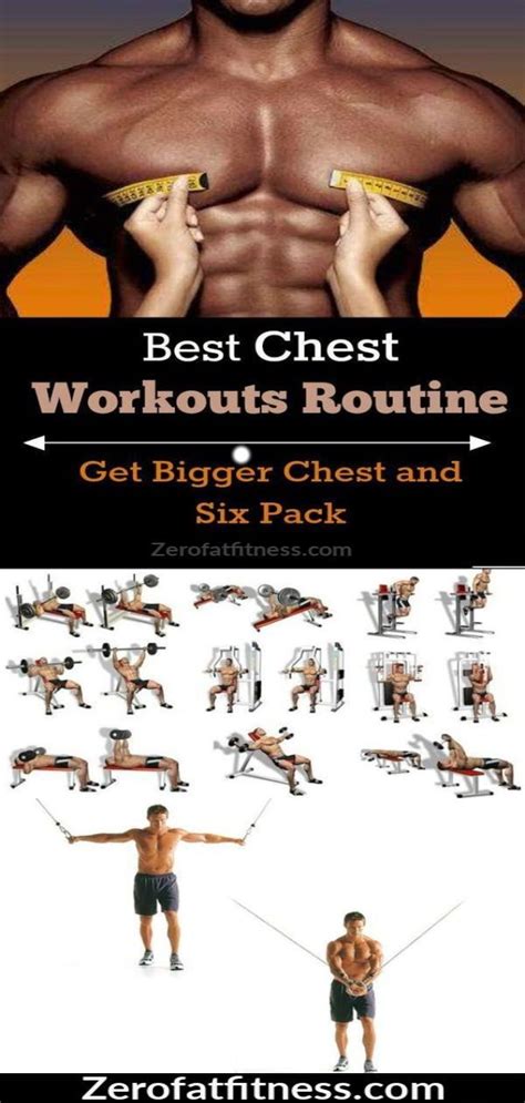 Best Chest Exercises Routine For Men Bodybuilding Get Bigger Chest Toned Abs And Six Pack