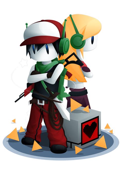 (an adaptation of cave story, contains quote x curly). Quote and Curly by watermeloons.deviantart.com on @DeviantArt | Quote cave story, Cave