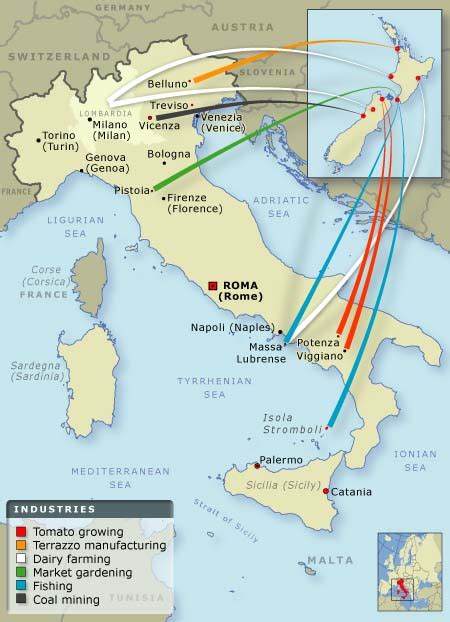 The new zealand border is currently closed to all but new zealand citizens and residents and their immediate family members travelling with them. Chain migrations from Italy, 1890s-1970s - Italians - Te ...