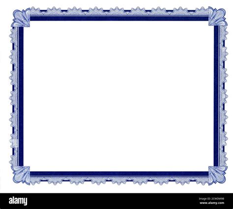 Certificate Border Hi Res Stock Photography And Images Alamy