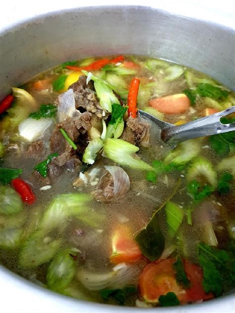 Apalagi di kala udara dingin atau tidak enak badan. Resepi Sup Tulang Thai (Lazat Mengenyangkan!) - Saji.my