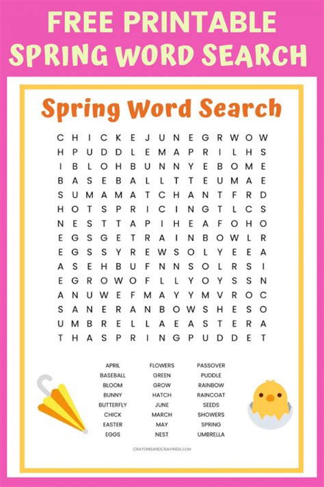 Spring Word Scramble Worksheets 99worksheets