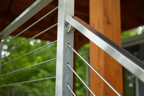 Stainless Steel Rod Railing For A Scenic Home Viewrail