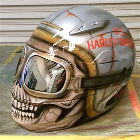 Custom Painted Helmets Binfords Custom Cycles