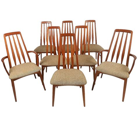 Its spirit, reflected by borge morgensen in these chairs represents simplicity, elegance and solid finishing. Mid-Century Modern Danish Teak "Eva" Dining Chairs for ...