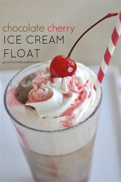 Vanilla Cherry And Chocolate Cherry Ice Cream Floats Your Homebased Mom