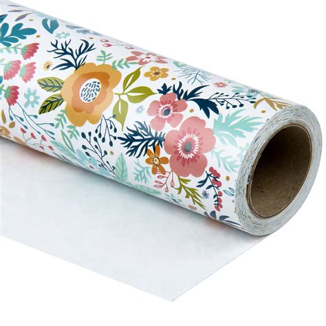 Wrapaholic Beautiful Floral Design T Wrapping Paper Roll