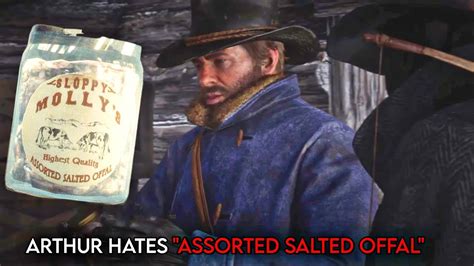 You Should Never Feed Your Arthur Assorted Salted Offal Rdr2 YouTube