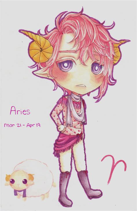 Male Aries Chibi 2016 By Mikalincow On Deviantart