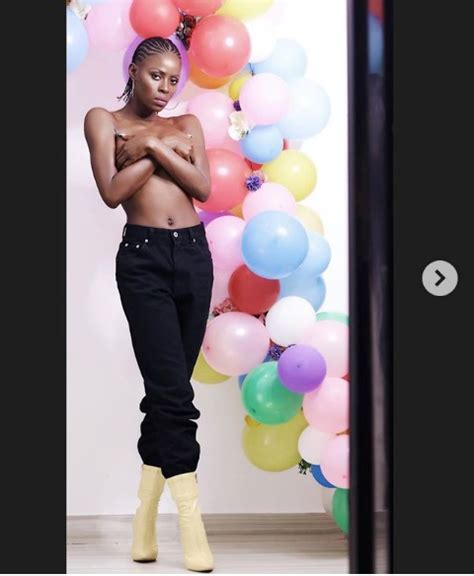 bbnaija s khloe goes topless in her new photoshoot celebrities nigeria